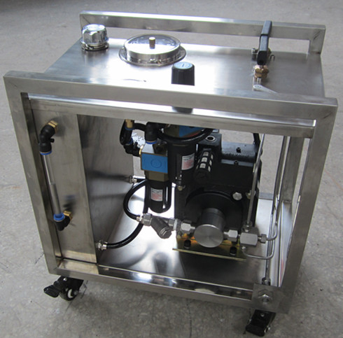 气液增压系统耐水压实验台